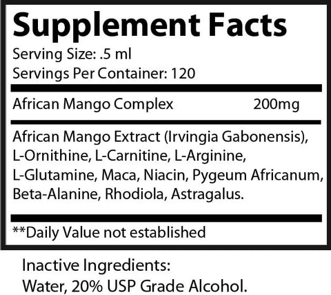African Mango Diet Drops